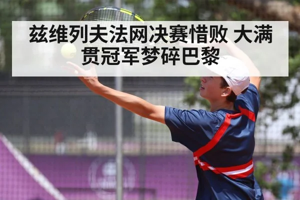 兹维列夫法网决赛惜败 大满贯冠军梦碎巴黎